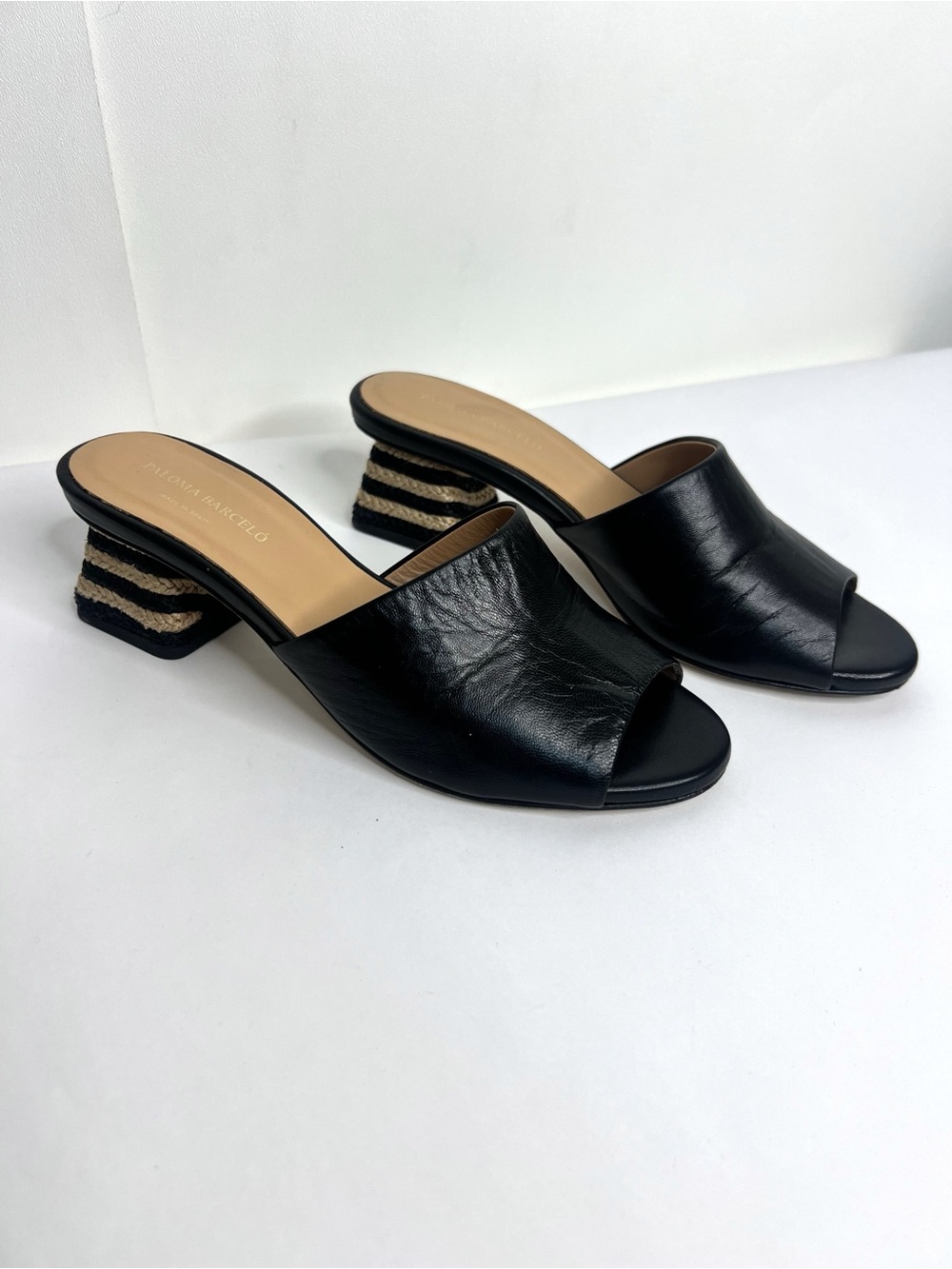 Paloma Barcelo Leather Heeled Sandals